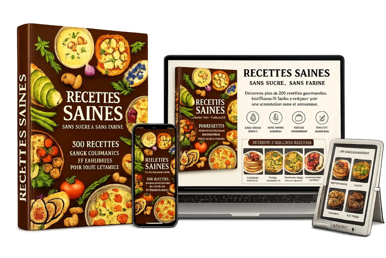 Recettes Saines — livre de cuisine